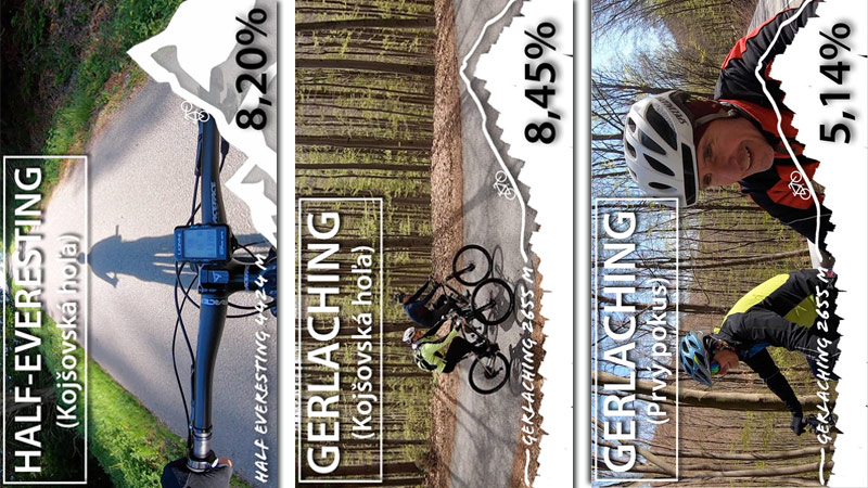 Cyklo výzva Gerlaching, Half-Everesting - Karol Nickler